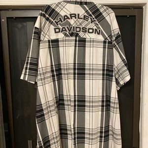 Harley Davidson button down shirt
